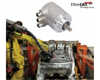 אנקודר אופטי מהיר בתקשורת EtherCAT